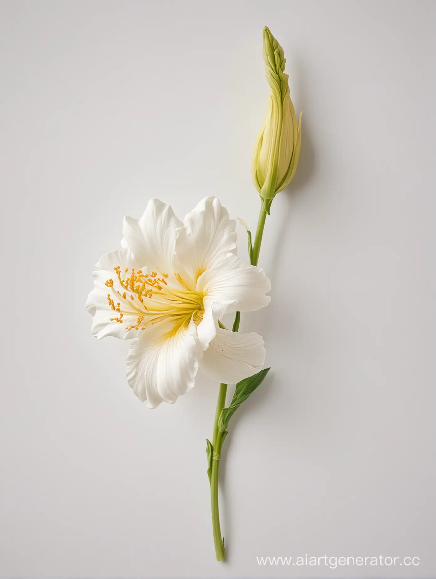 Bright-Amarnath-Flower-on-Clean-White-Background