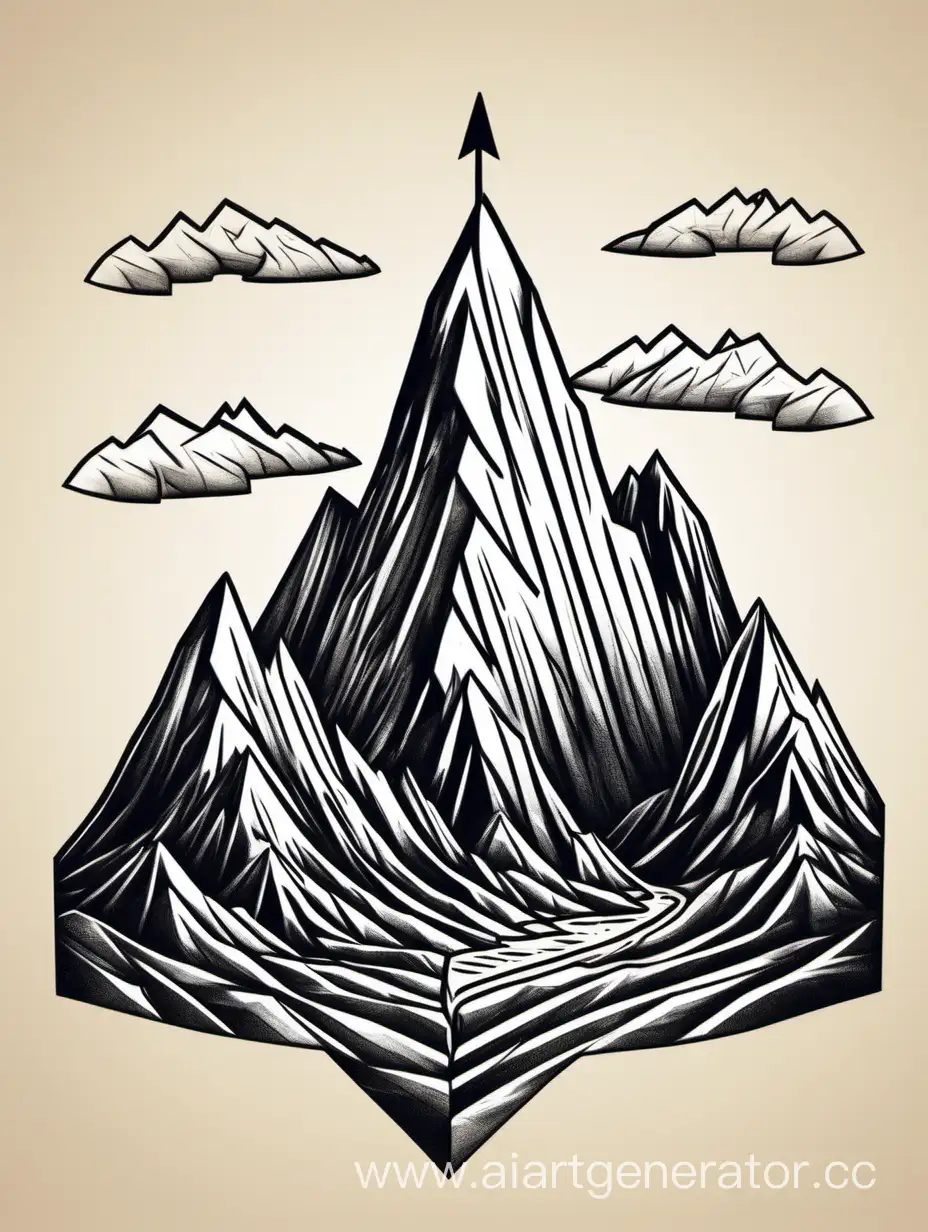 Dynamic-Mountain-Ascension-with-Upward-Arrows