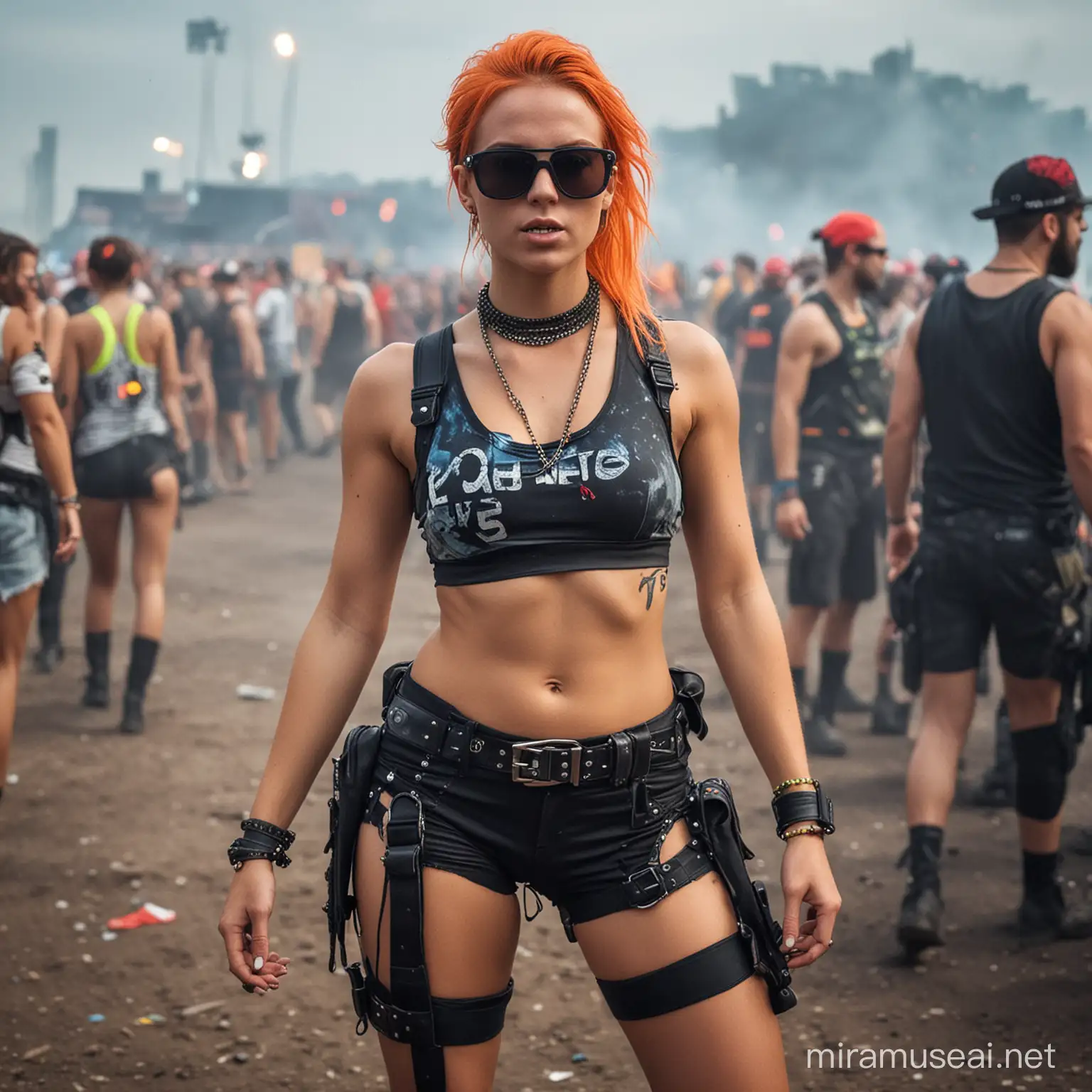 female renegade in rave
, just a picture no words

