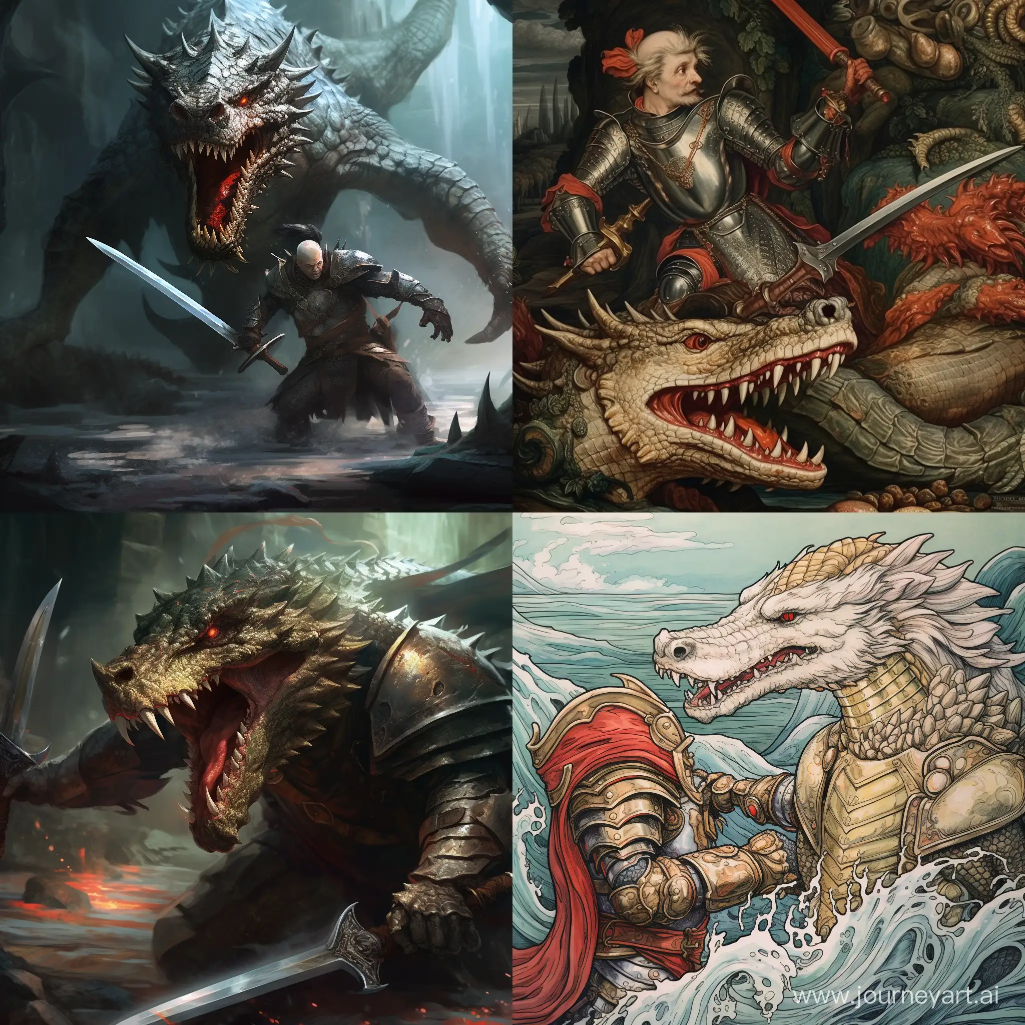 Battle-of-Mythical-Beasts-Armored-Crocodile-Triumphs-Over-Dragon