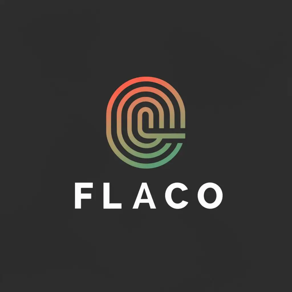 a logo design,with the text "F L A C O", main symbol:unseen vision,Moderate,clear background