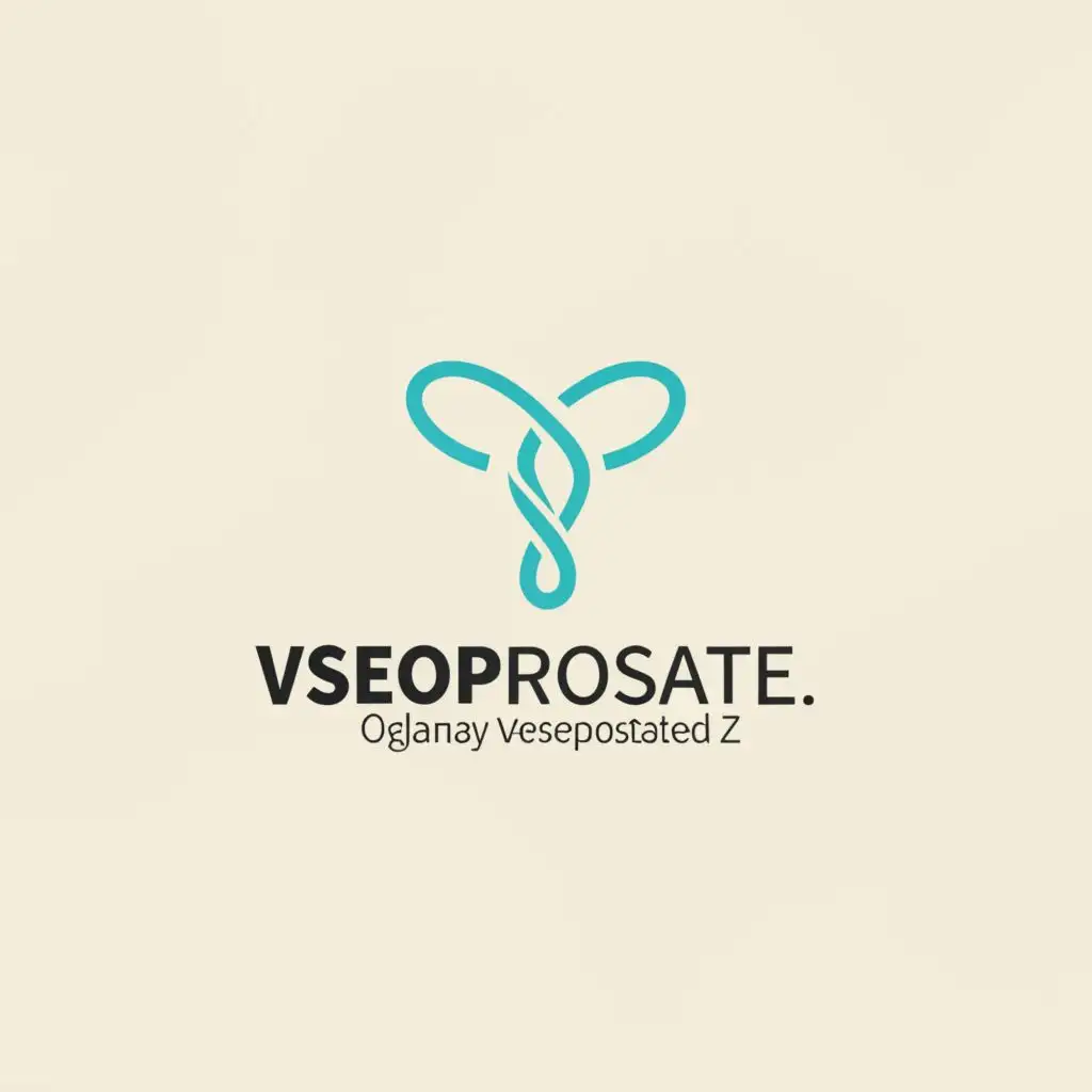 a logo design,with the text "vseoprostate.cz", main symbol:prostate,Moderate,be used in Medical Dental industry,clear background