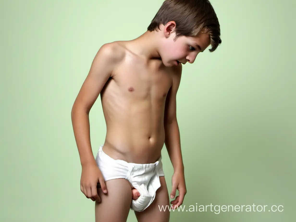 Adorable-Teenage-Boy-Posing-in-Stylish-Open-Diaper-Outfit