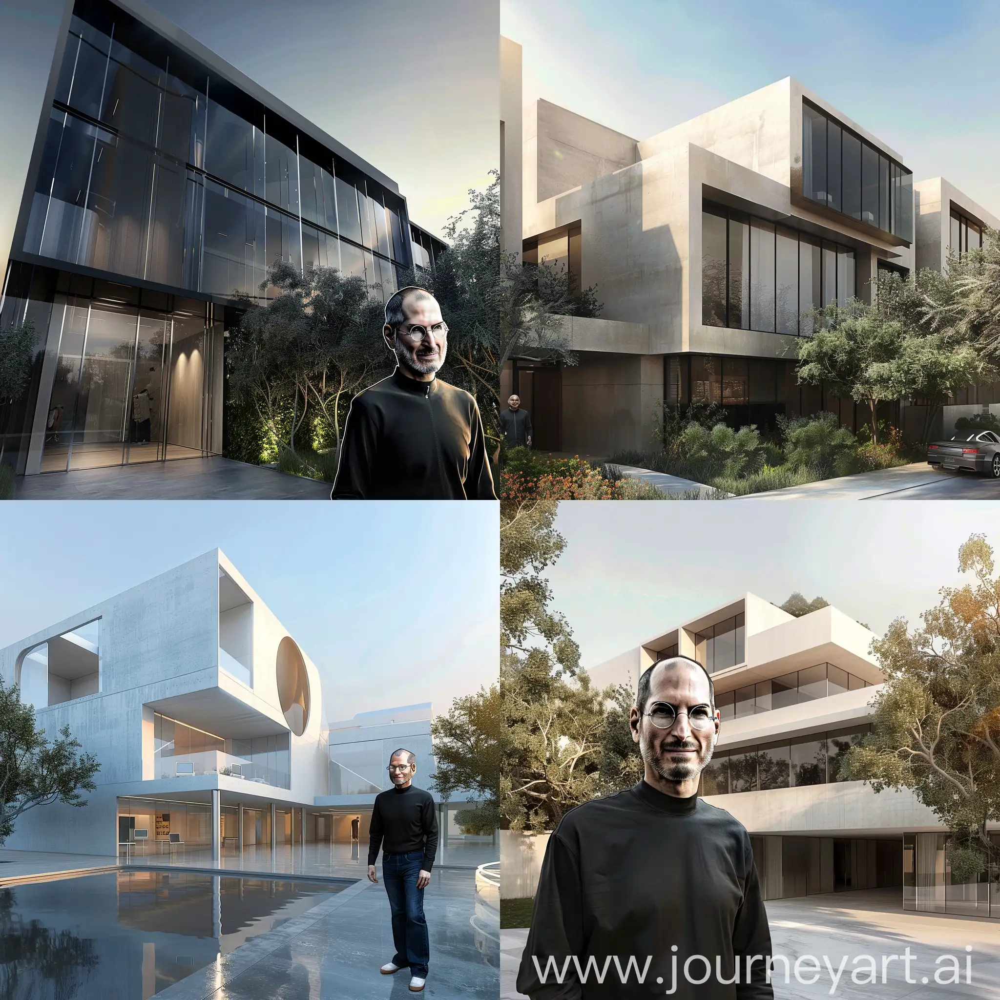 if steve jobs had a townhouse in dubai how would it look like