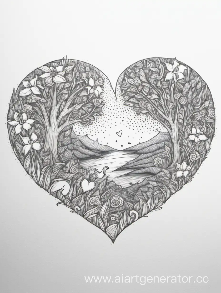 Handdrawn-Phone-Wallpapers-of-Cherished-Moments