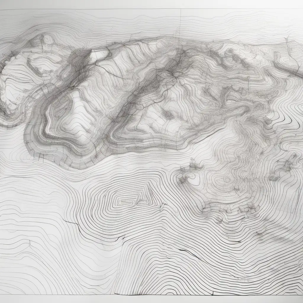 contour map drawing