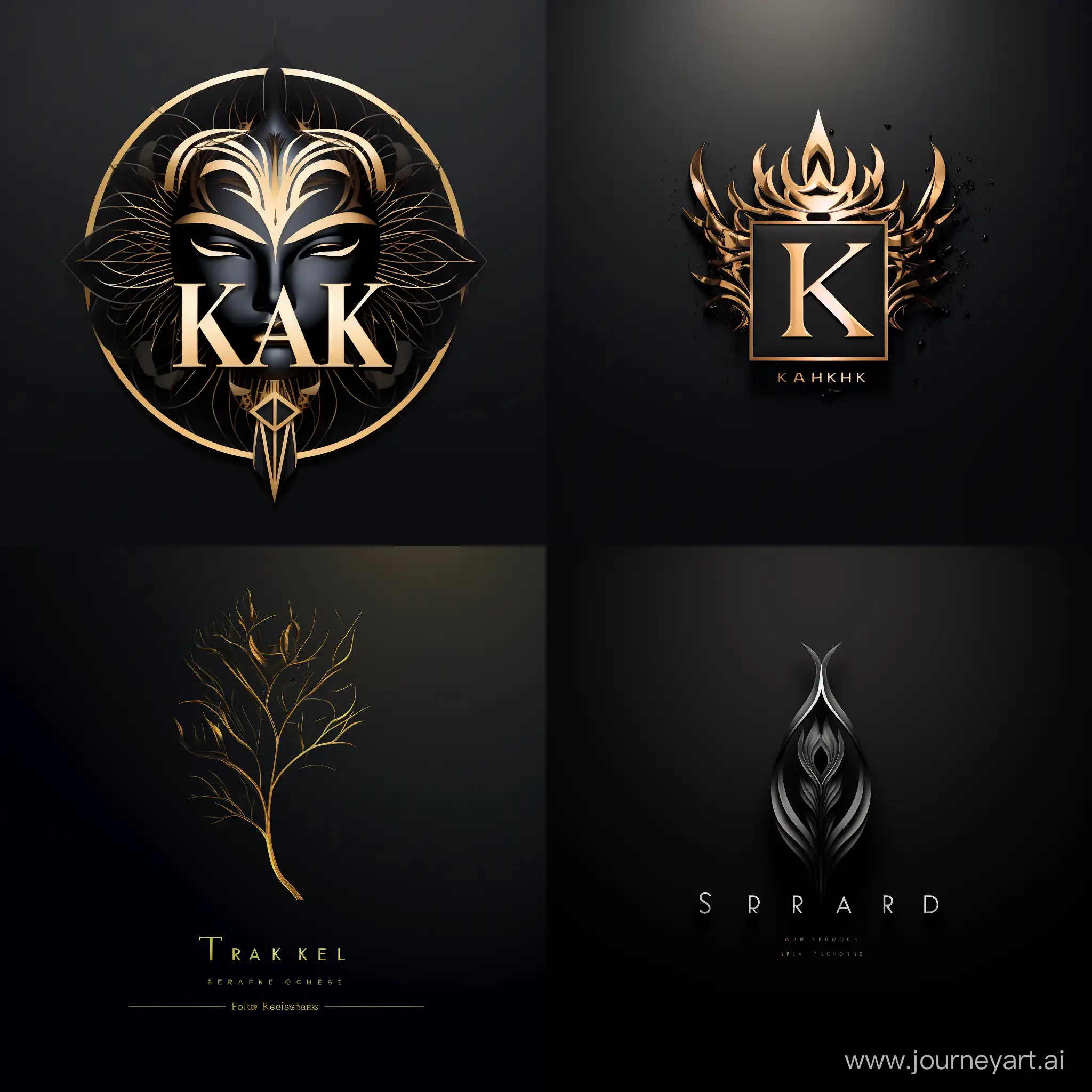 Sleek-Black-Logo-Design-with-A-Creative-Branding-in-a-Square-Format