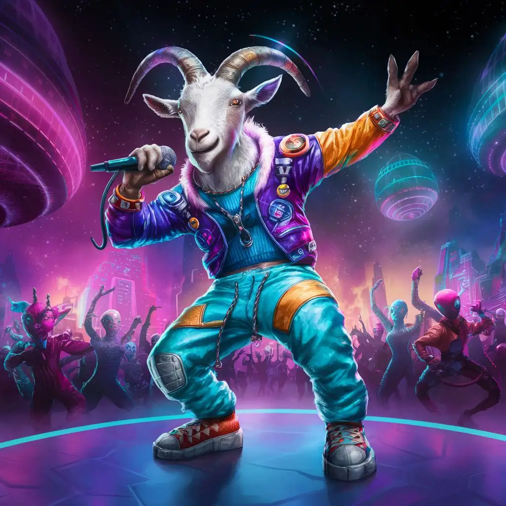 Galactic-Goat-Grooving-to-Hip-Hop-Beats