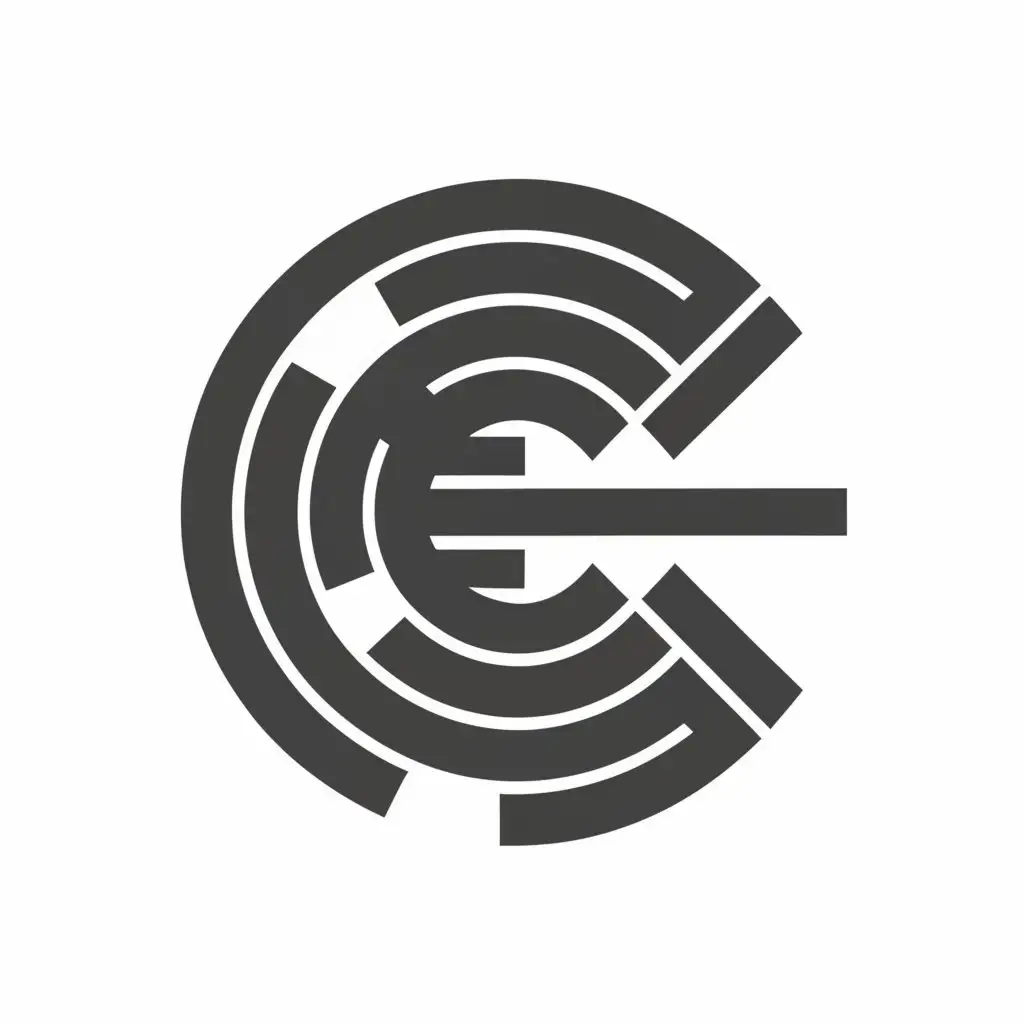 a logo design,with the text "E", main symbol:A circle with a large letter E in the middle.,Moderate,be used in Technology industry,clear background