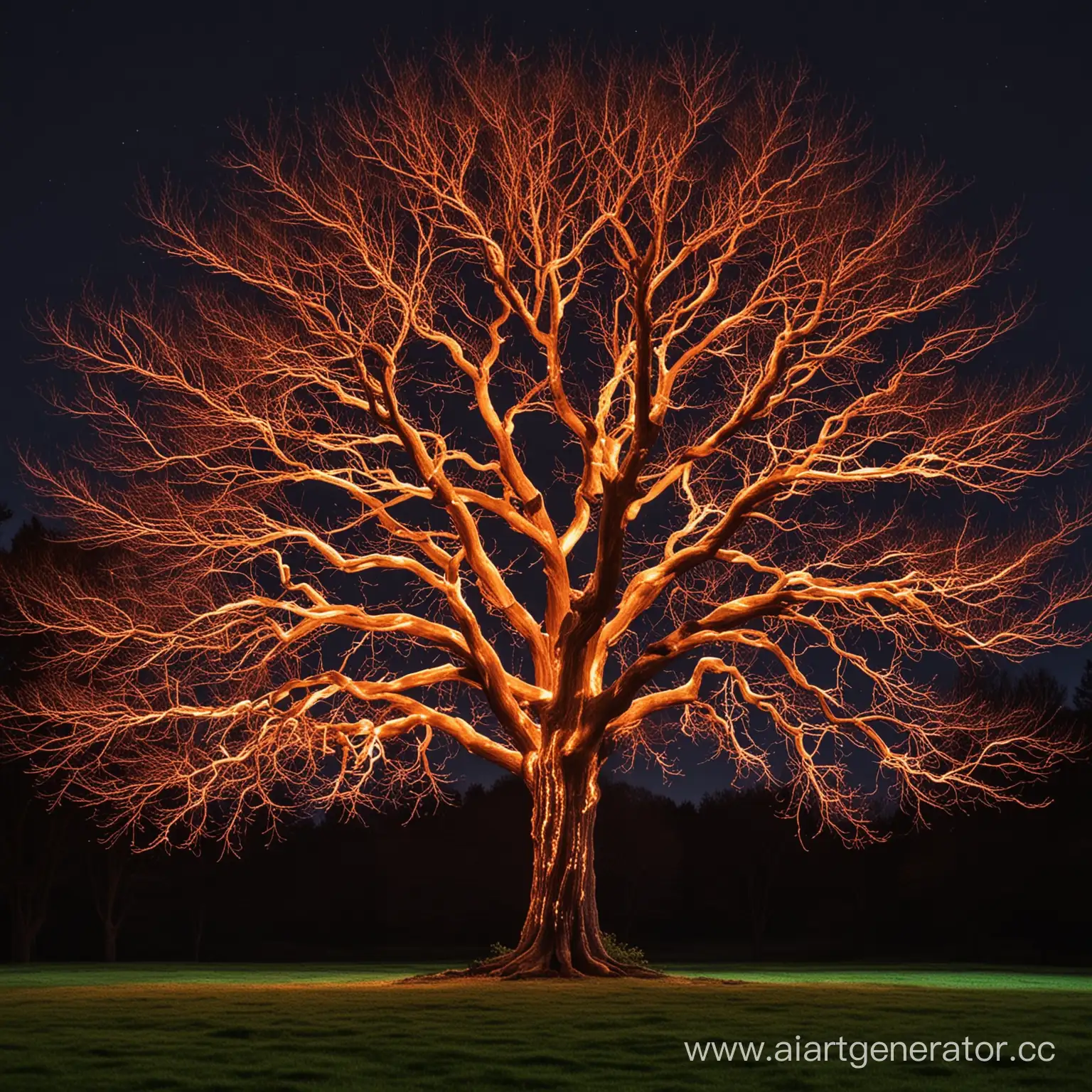 Enchanted-Glowing-Tree-in-Magical-Forest