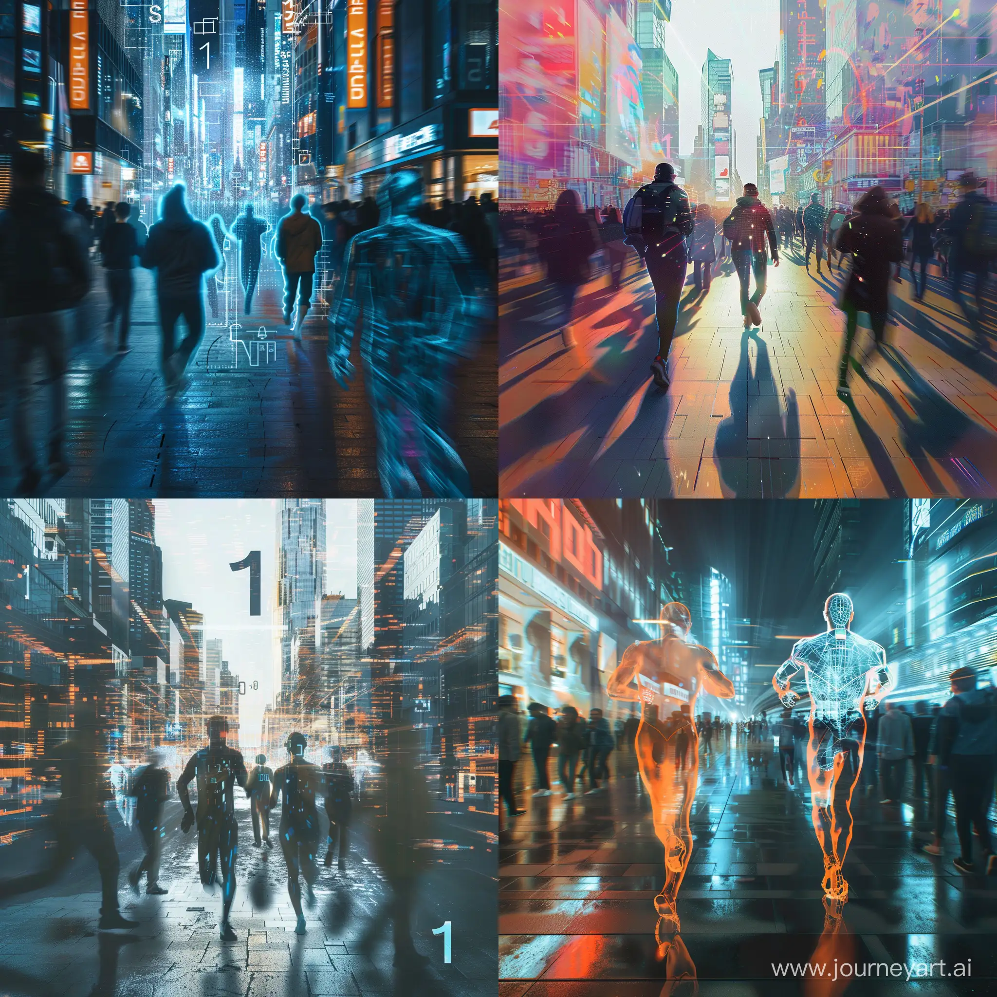 Futuristic-Holographic-Runner-Leads-Urban-Convergence