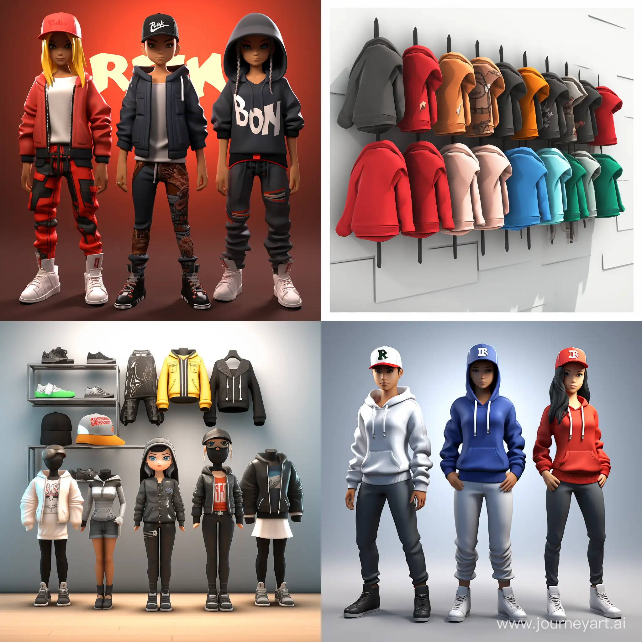 make 3 to 9 custom roblox clothes in any style