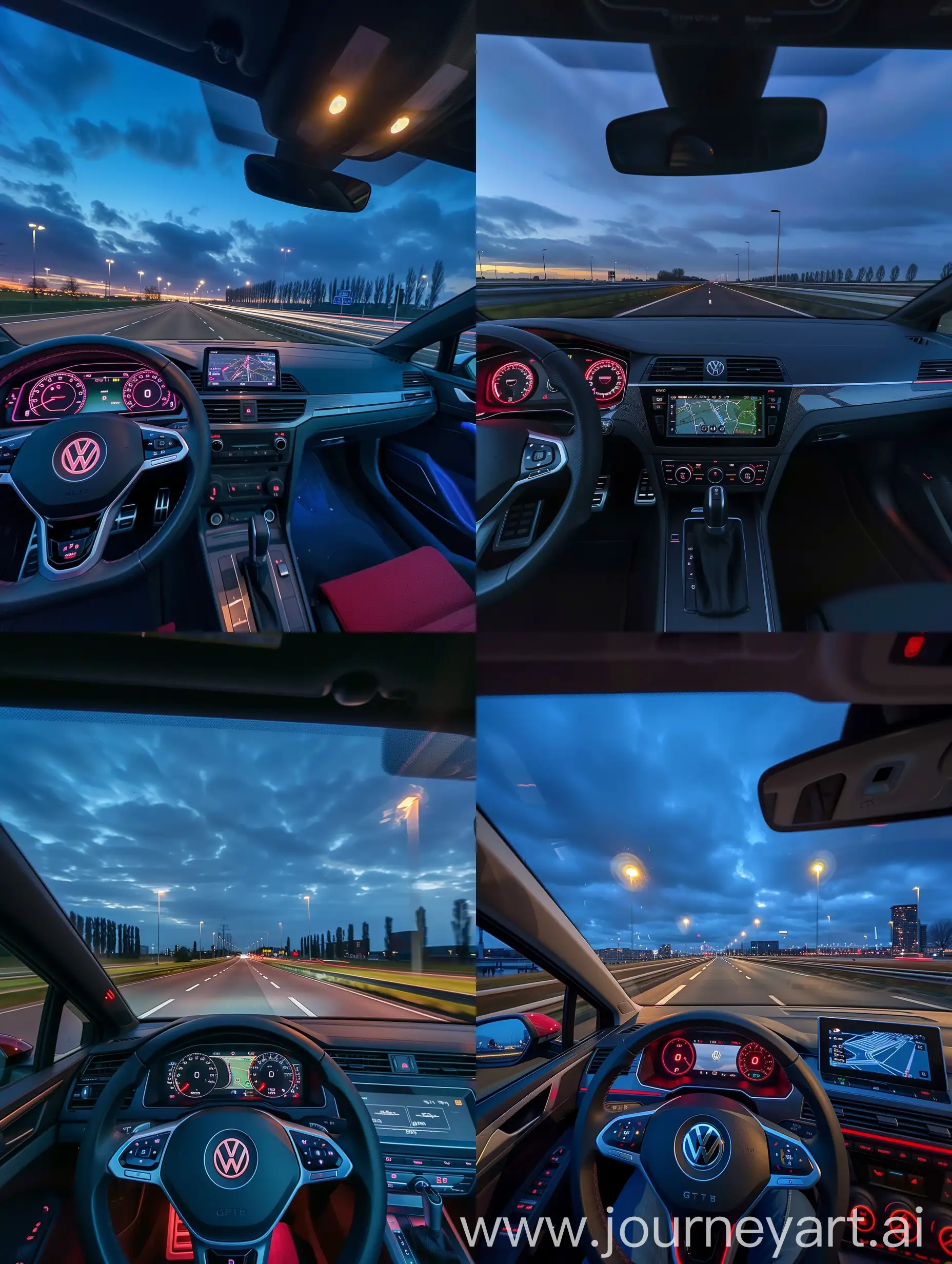 Morning-Drive-in-a-Volkswagen-Golf-MK7-GTI-Blue-Hour-POV-Snapshot