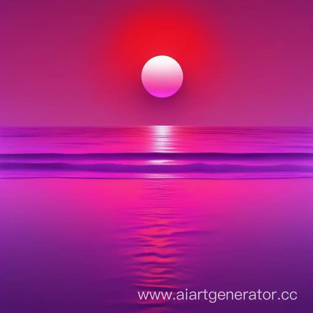 Serene-Sunset-Seascape-in-Minimalist-Style