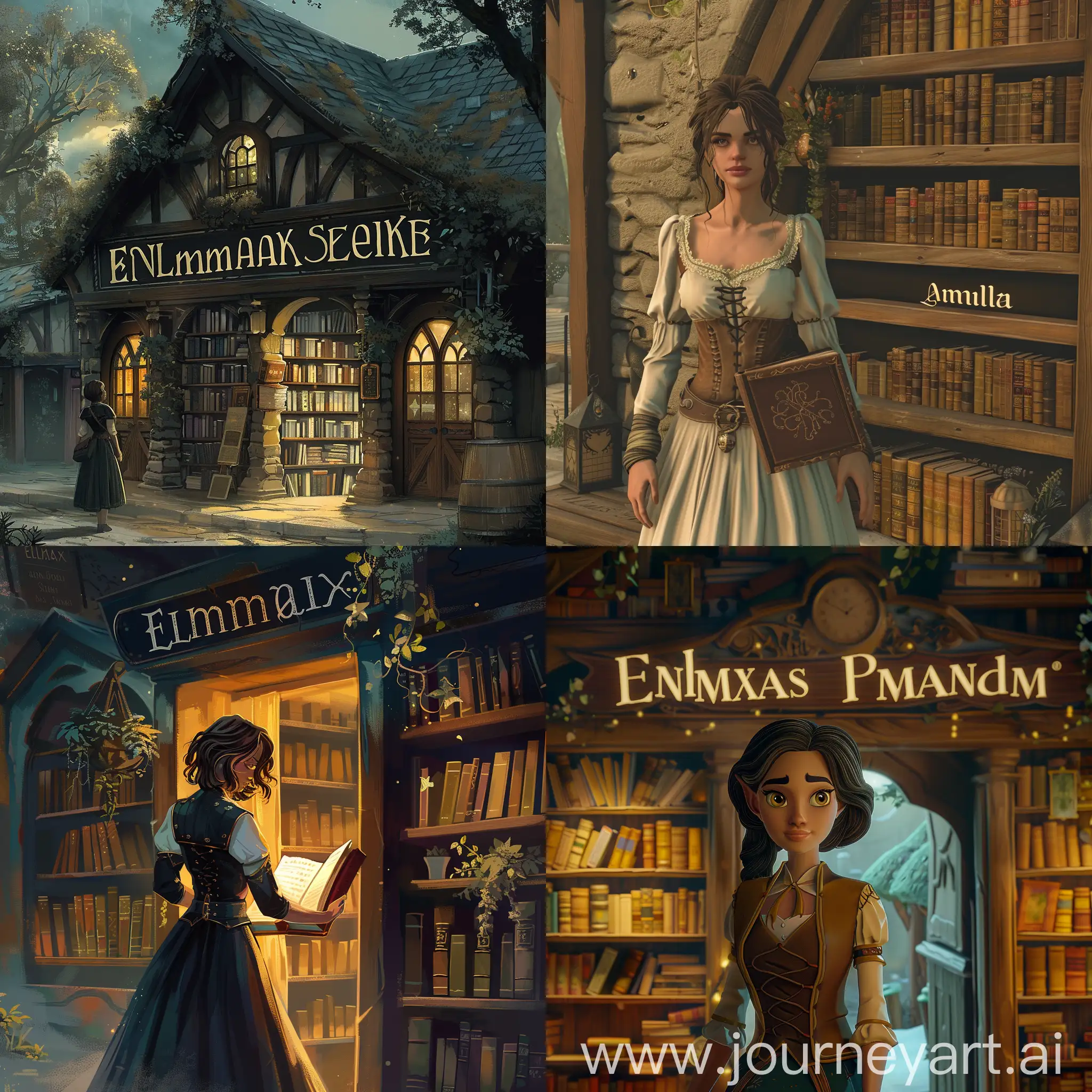 Enigma-Pages-Mysterious-Bookstore-in-Lumaria-with-Ancient-Magic