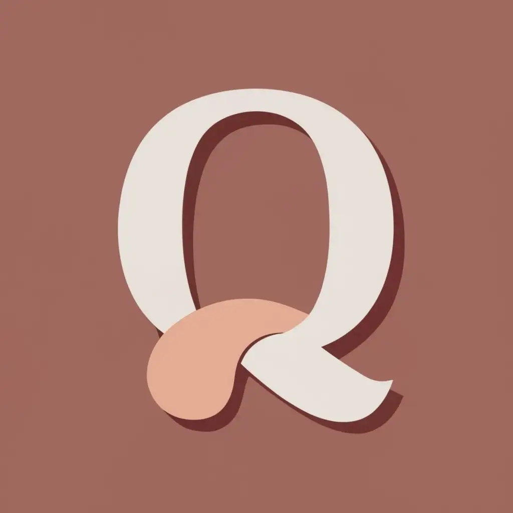 logo, Q, with the text "xoQox", typography, be used in Beauty Spa industry