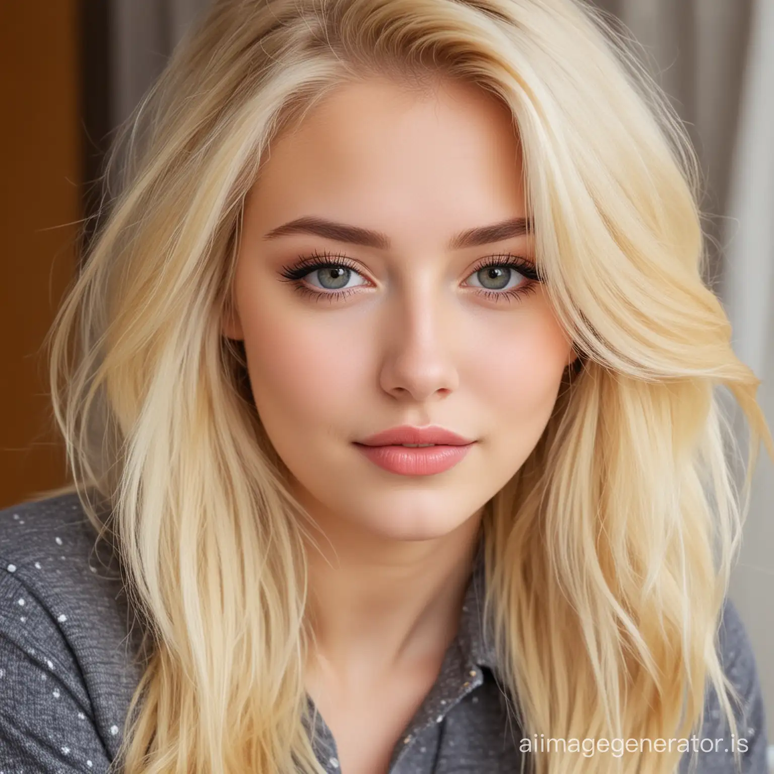 very beautiful girl who is blonde and cute and fun and lovely