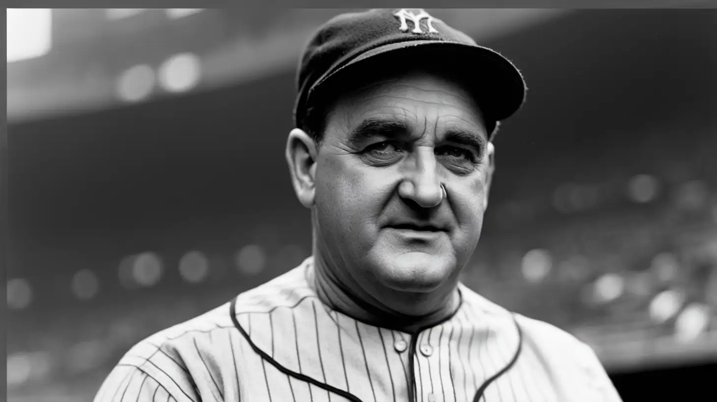 Joe McCarthy Vintage Portrait of a 1930s MLB Manager | MUSE AI