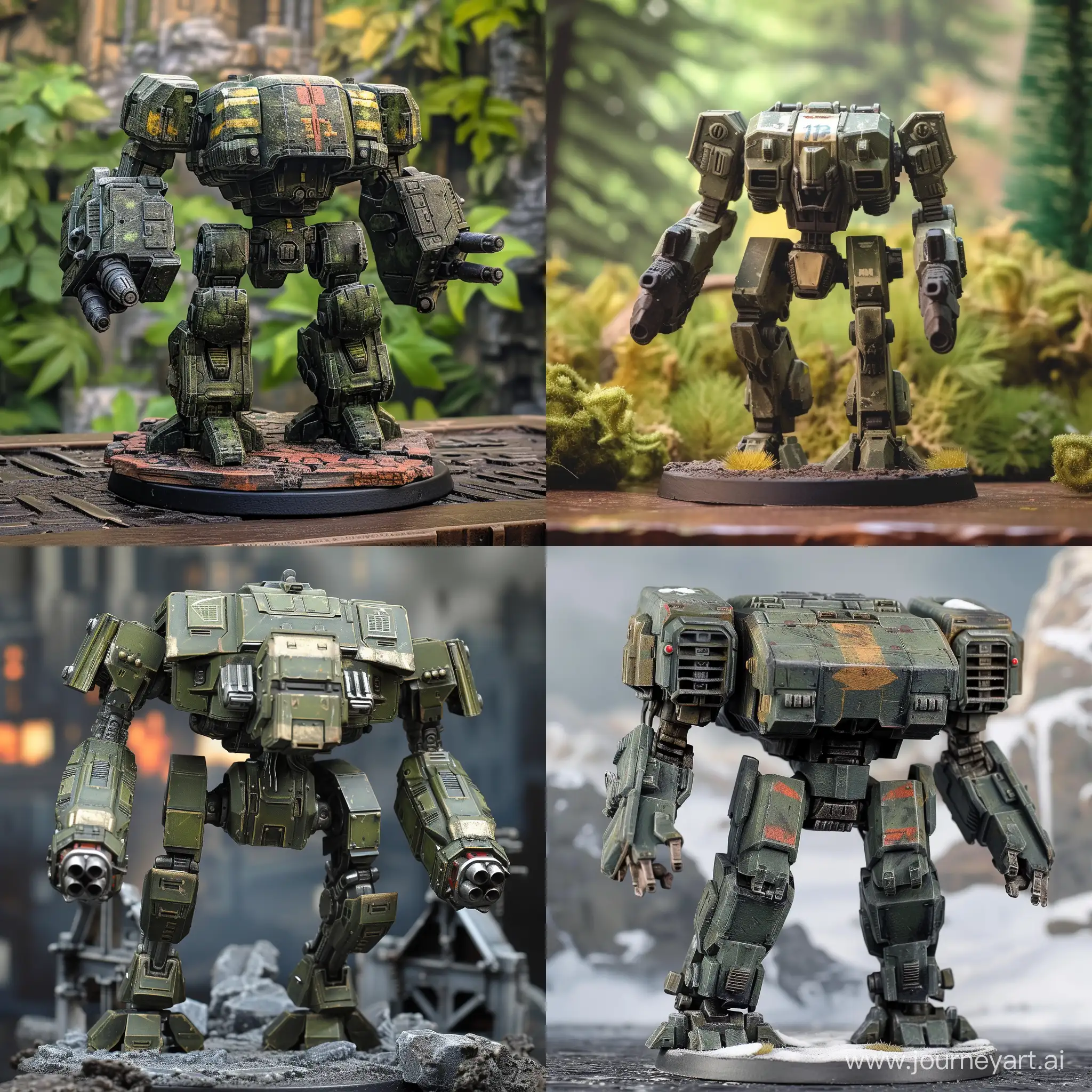 Battletech, mech, marauder, miniature