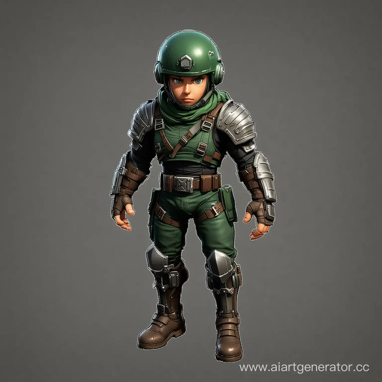 TopDown-View-Sprite-for-Scratch-Soldier-Tactical-Gaming-Character-Design