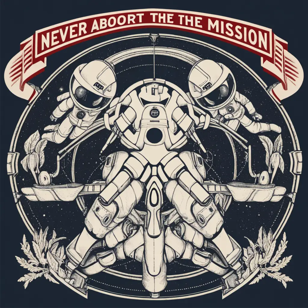 never abort the mission logo