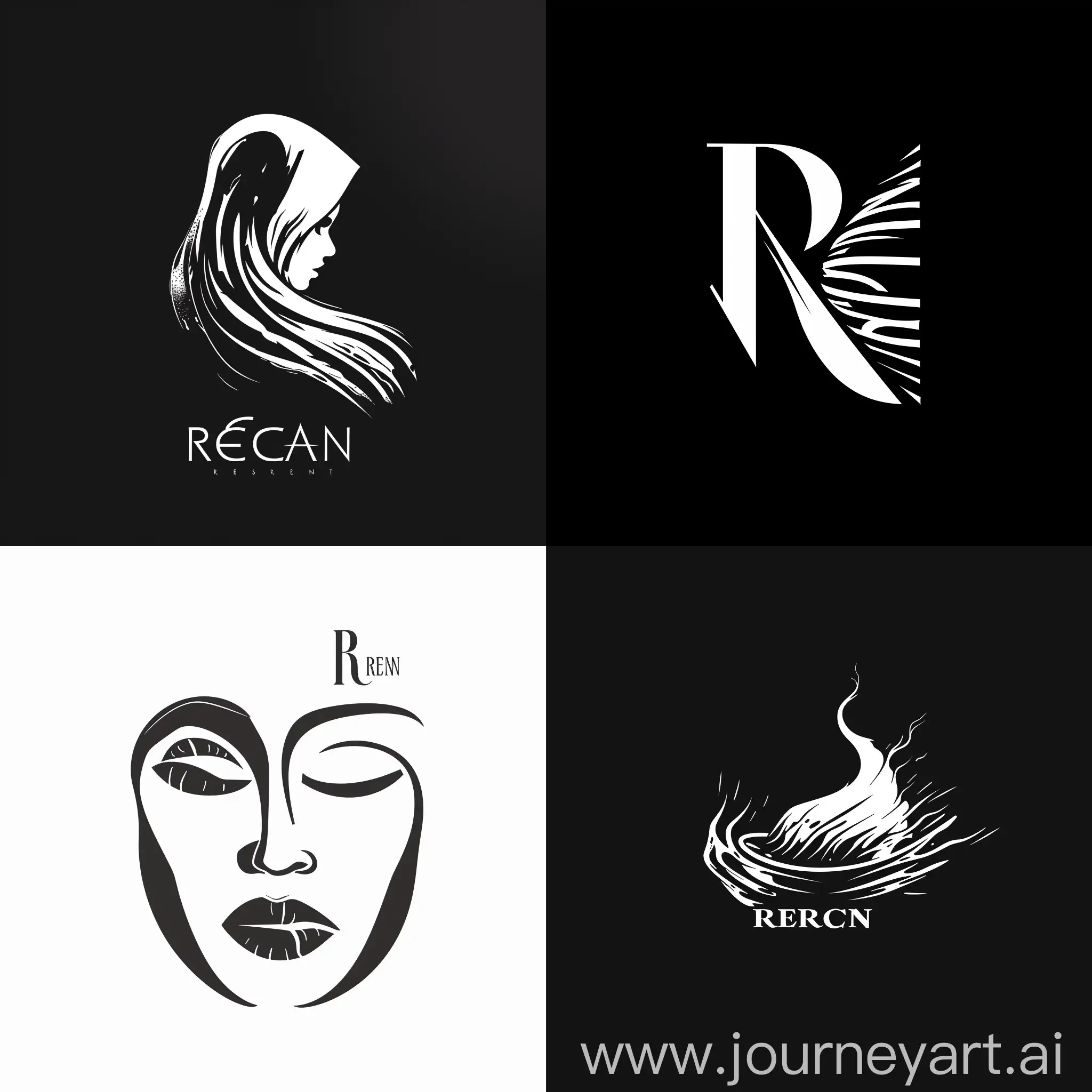 Minimalist-Black-and-White-Logo-for-Return-Theater-Studio