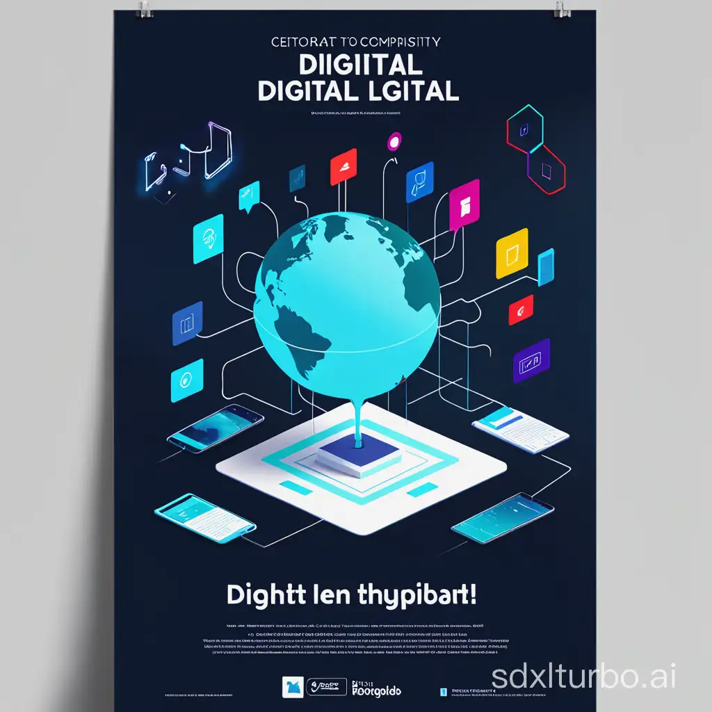 Digital-Celebration-Vibrant-Poster-Illustrating-Technological-Advancements