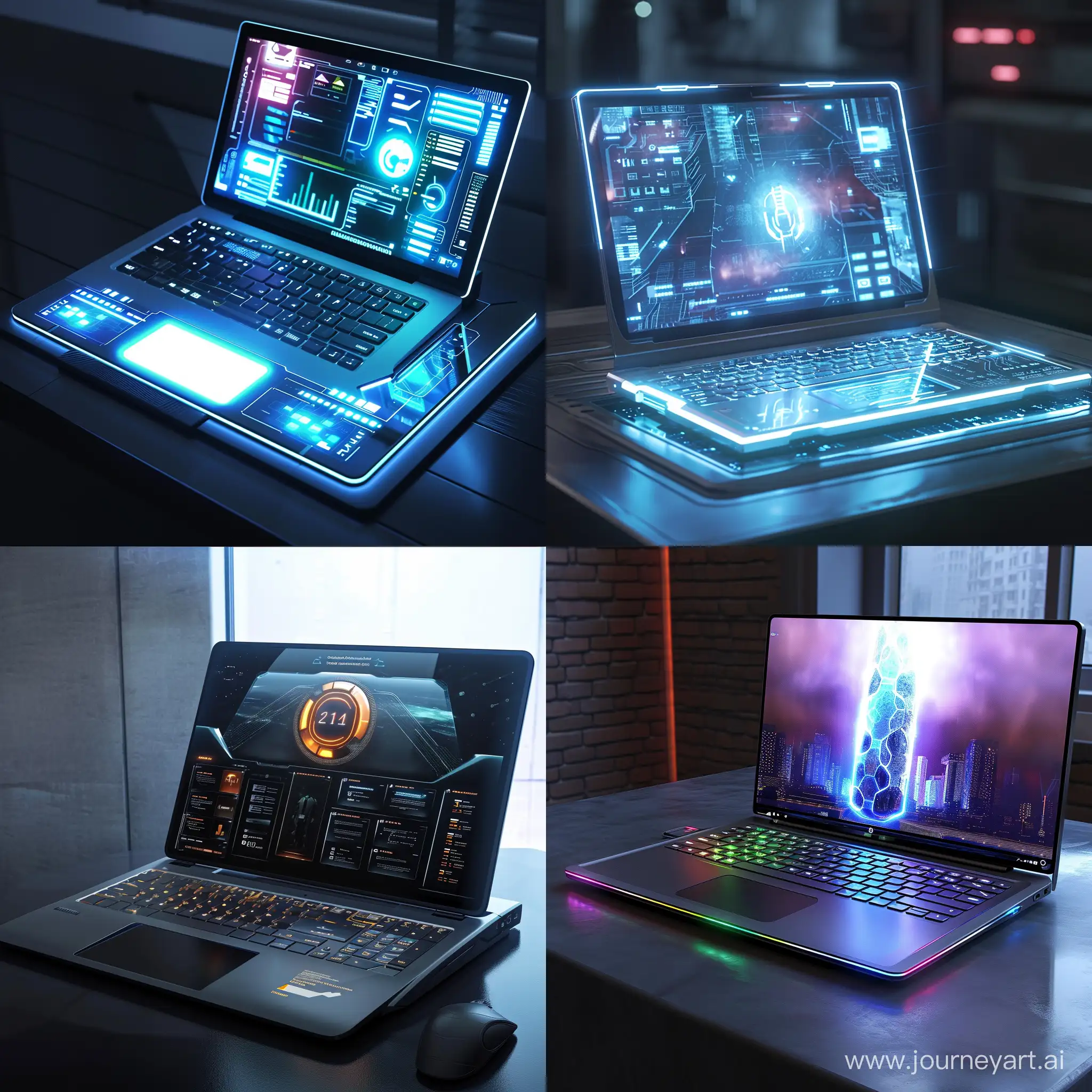 Futuristic-Smart-Laptop-in-2020s-Art-CuttingEdge-Technology-on-ArtStation-and-DeviantArt