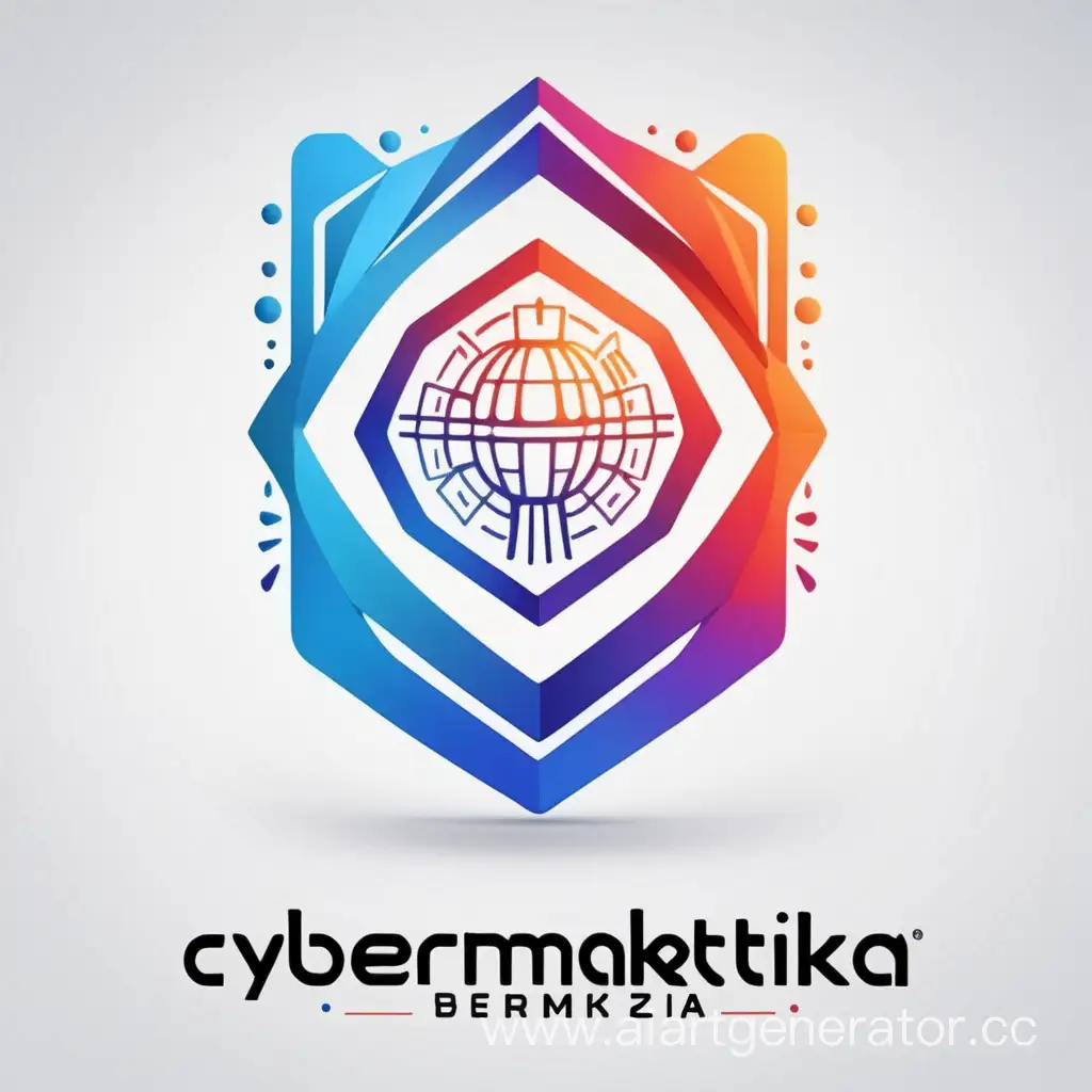 нарисуй логотип компании "КиберМаркетика" (компания занимается цифровым продвижением)

а теперь название "КиберМаркетика" на русском языке