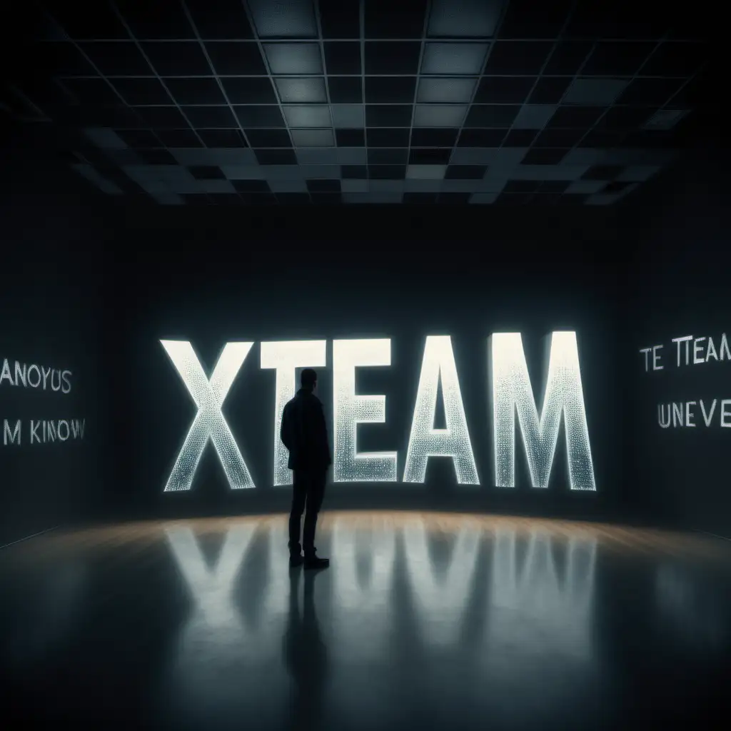 Enigmatic 8K Image Unveiling X TEAM Mysteries in Shadow and Light
