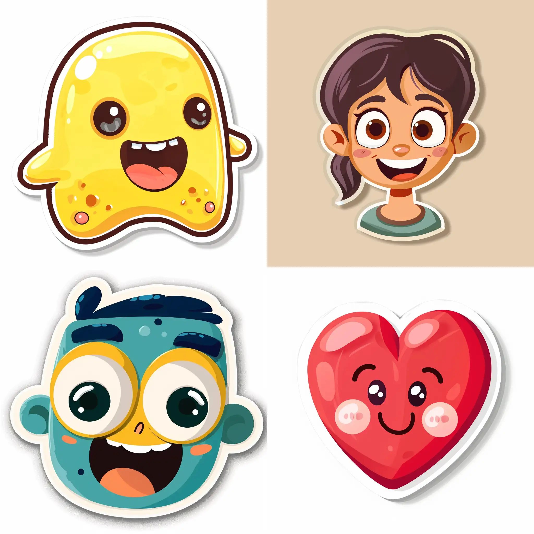 Colorful-Flat-Style-Cartoon-Stickers-for-Kids