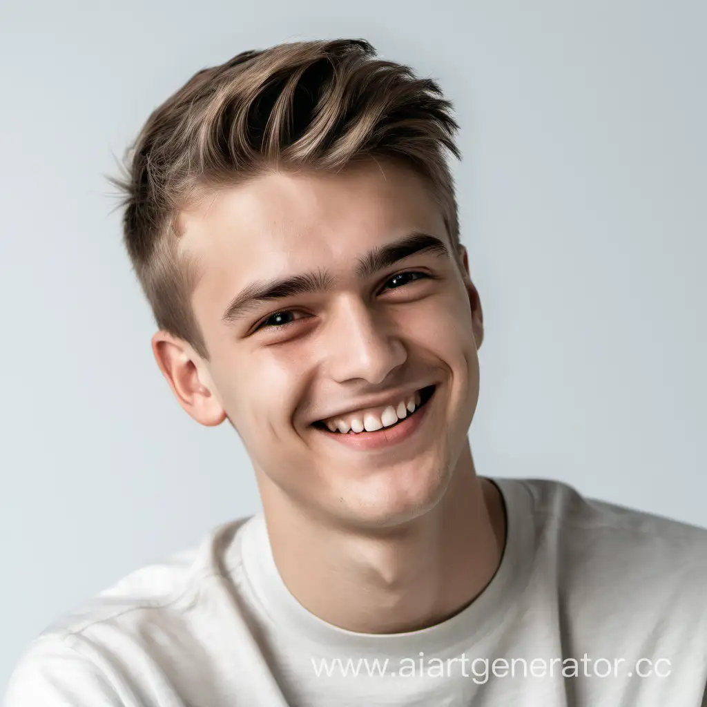 Joyful-Young-Man-Smiling-Against-a-Clean-White-Background