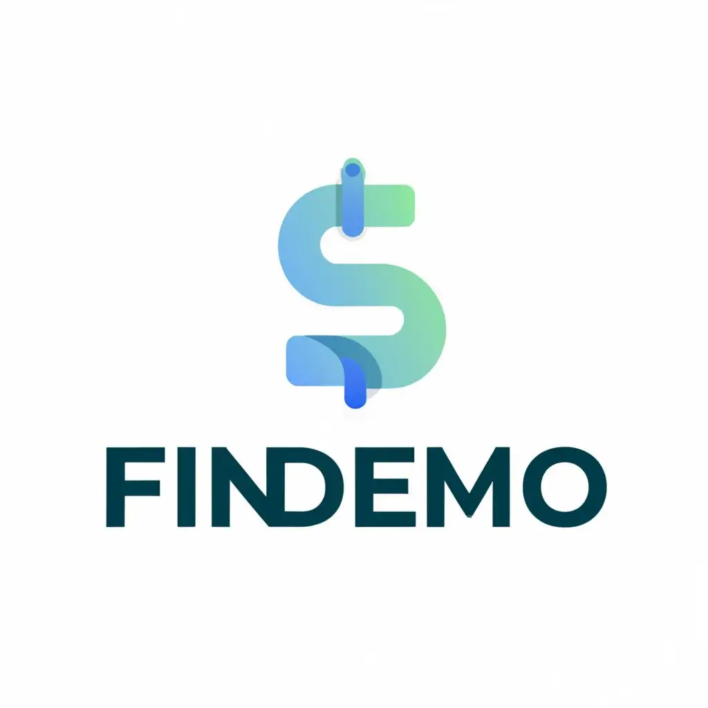 LOGO-Design-for-FinDemo-Professional-Finance-Symbol-in-Moderate-Tones