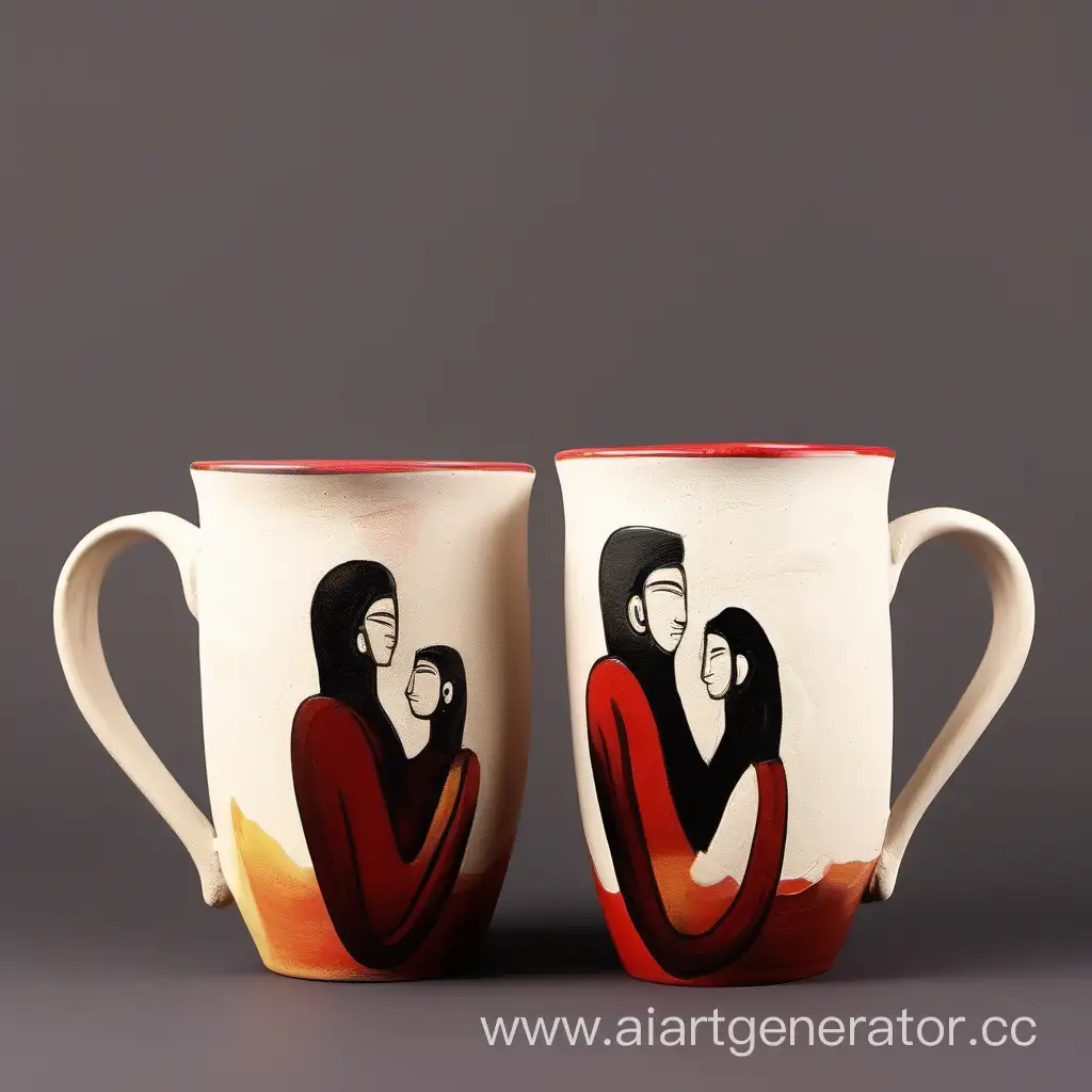 Romantic-EngobePainted-Clay-Mugs-for-Couples