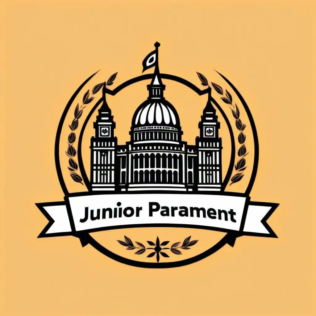 Colorful Logo Design for Junior Parliament Organization