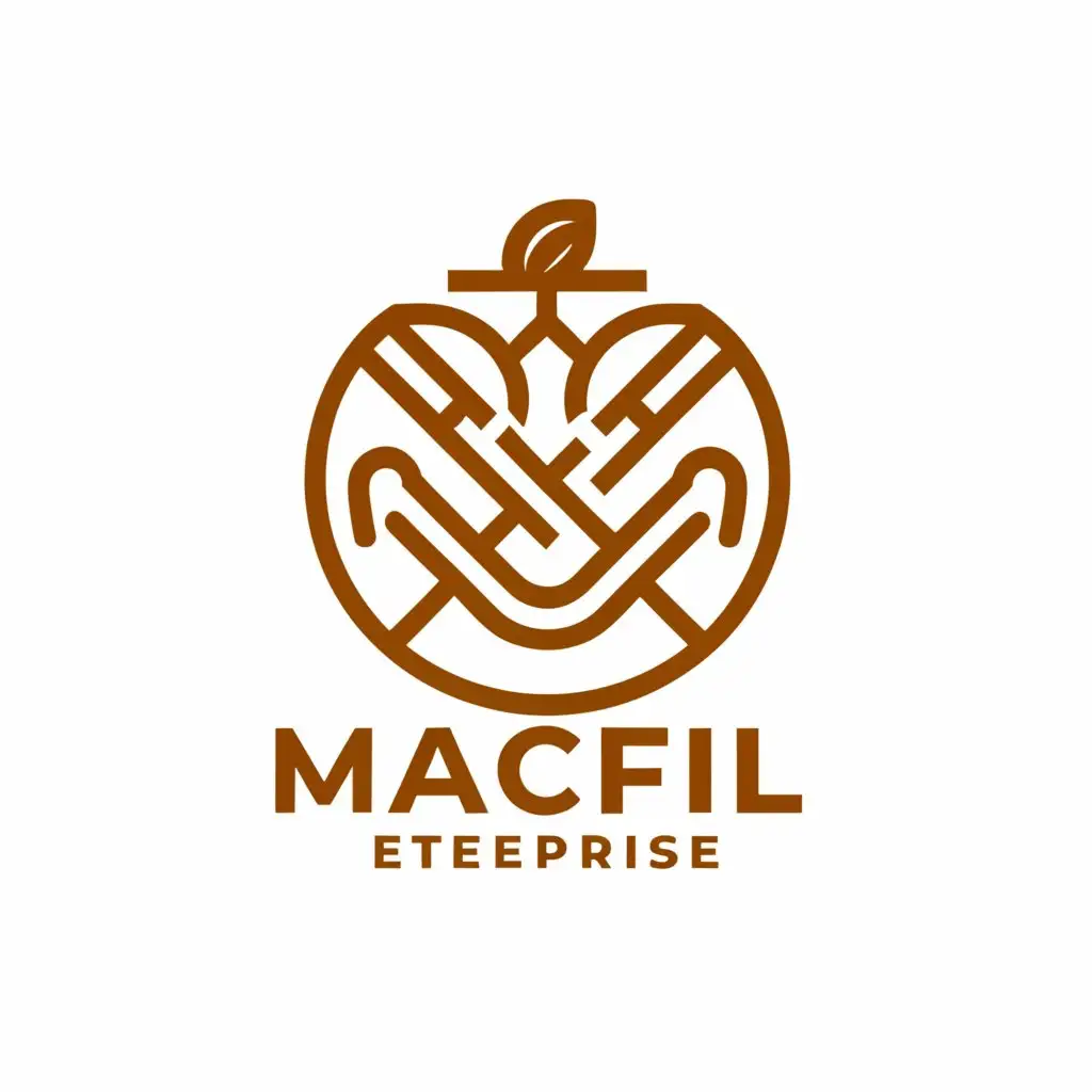 LOGO-Design-for-Macfil-Enterprise-Vibrant-Food-Concept-for-Retail-Industry