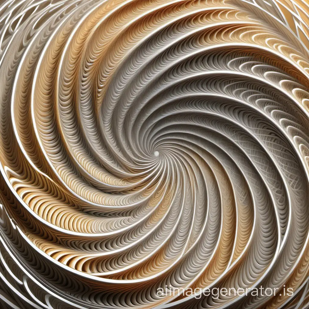 Spirographic-Honey-Shades-Reflective-3D-Metallic-Abstract-Vector-Fractals