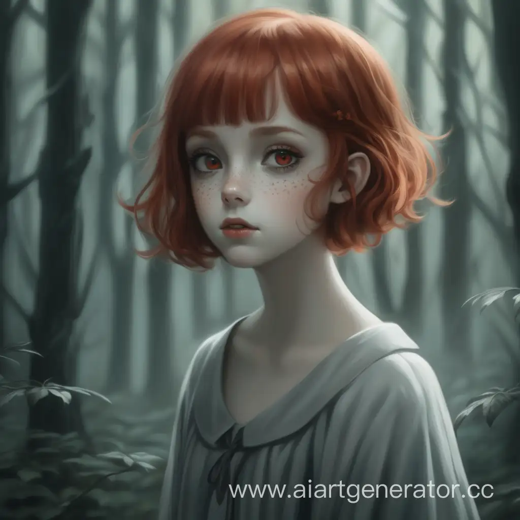 Enchanting-RedHaired-Ghost-in-a-Magical-Forest