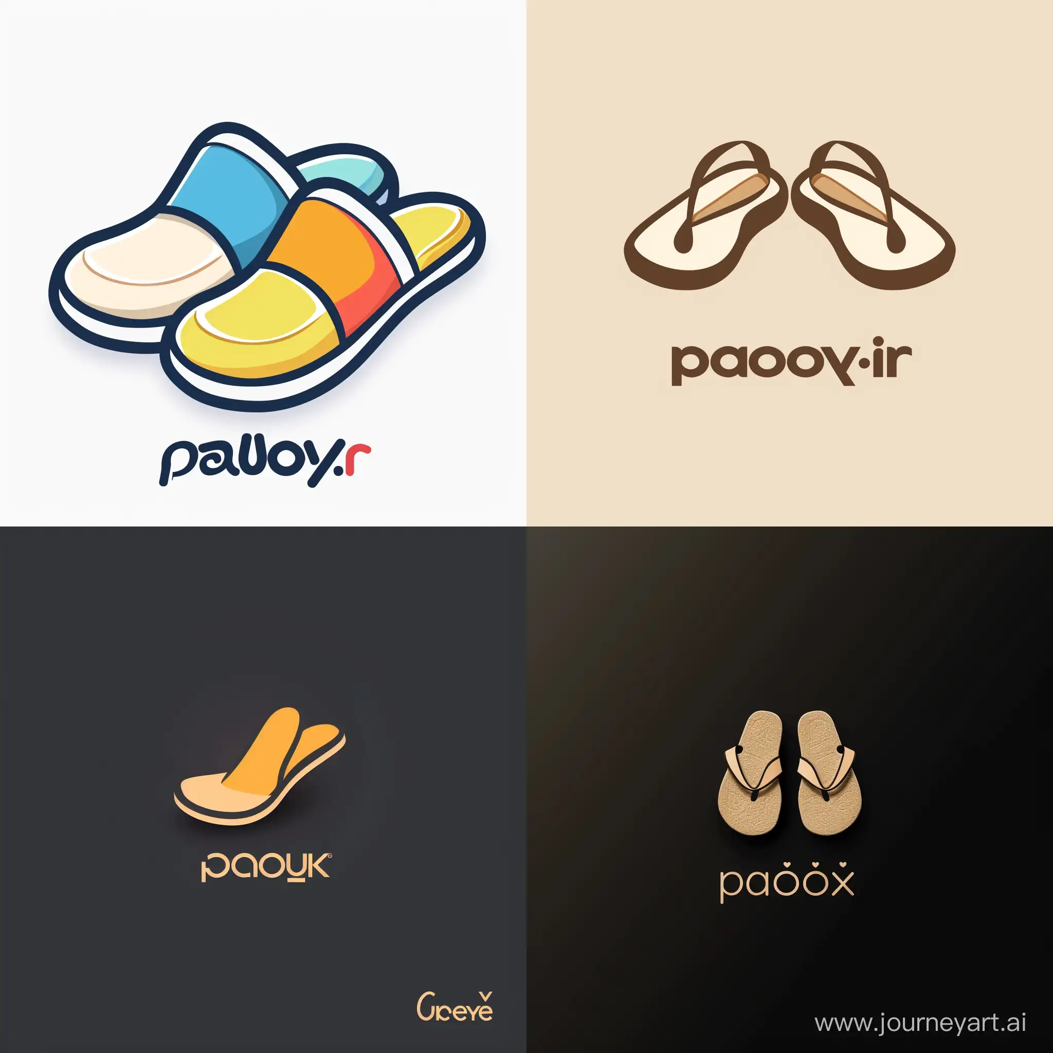 Modern-Slippers-Logo-Design-for-Palookir
