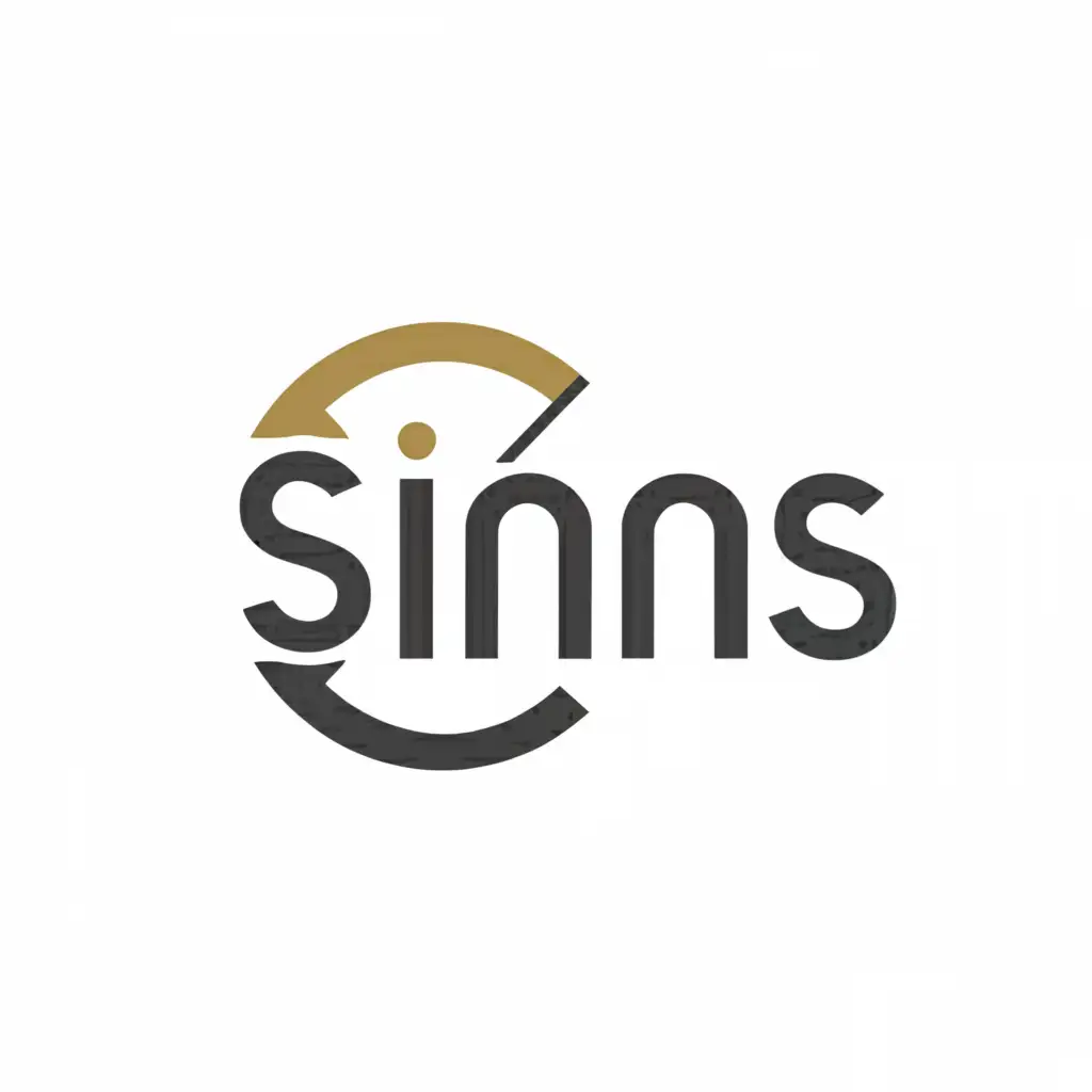 LOGO-Design-For-SIMS-Minimalistic-Nickel-Symbol-on-Clear-Background