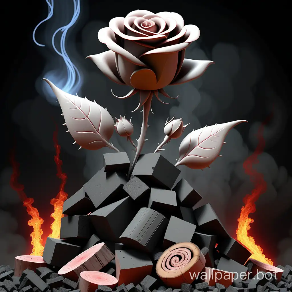 FairyTale-Stoker-Boiler-Luminescent-Rose-amidst-Coal-and-Firewood