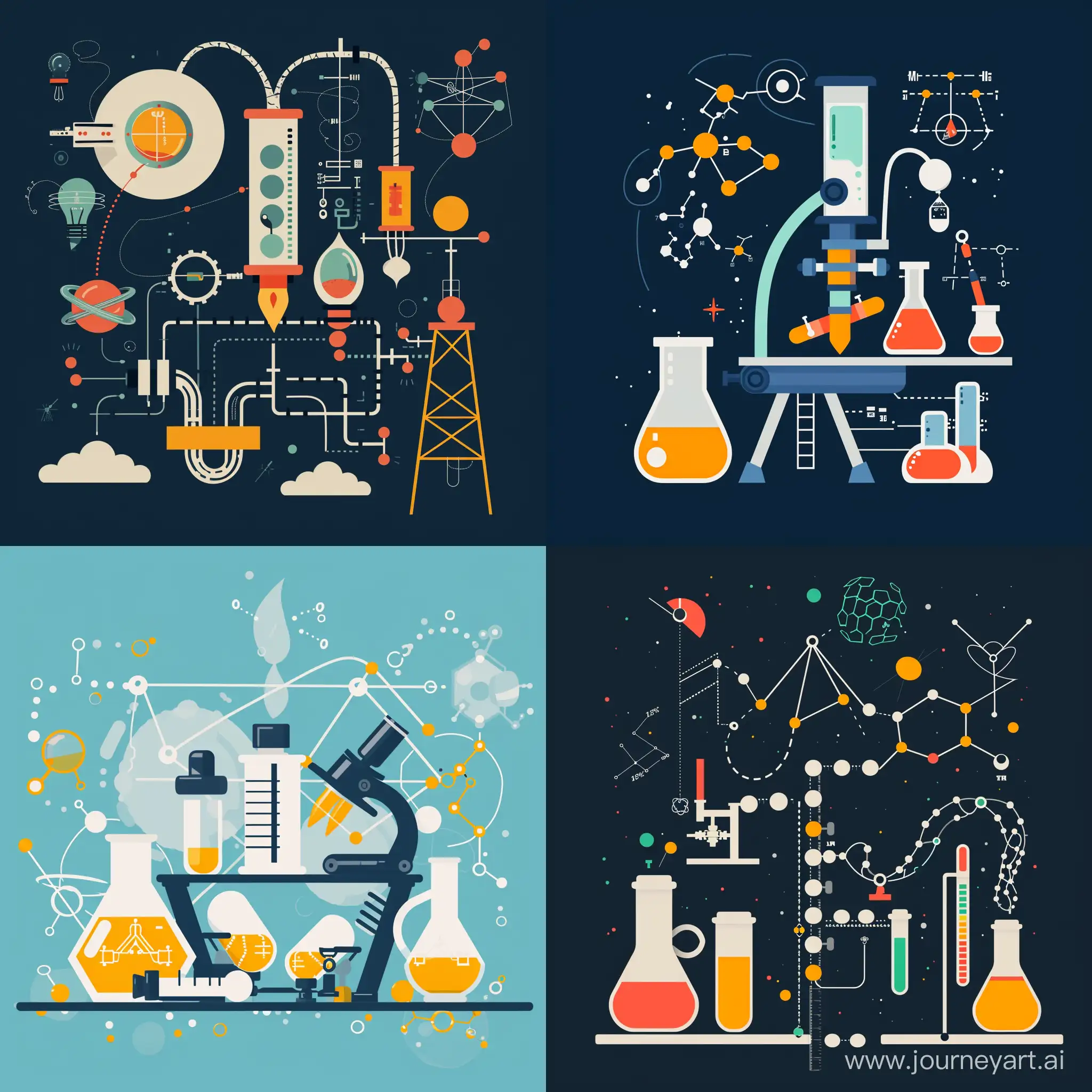 Engineering-Style-Vector-Postcard-for-Science-Day-Celebration