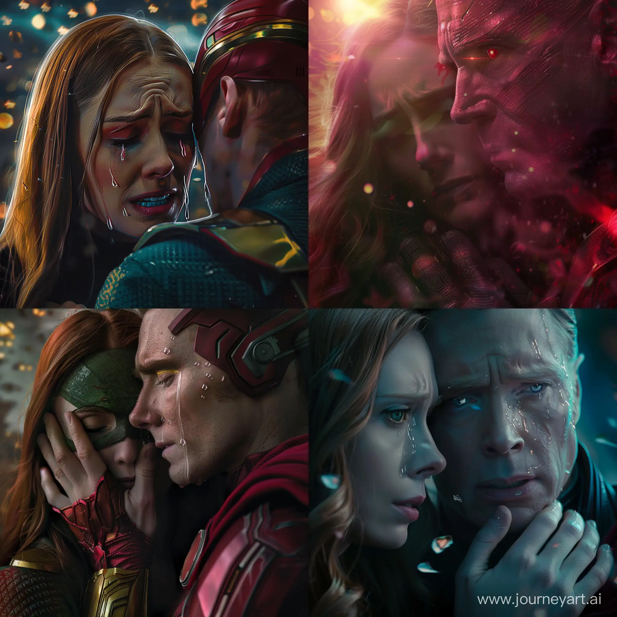 Wanda-Maximoff-and-Vision-Embrace-in-Tears-of-Joy