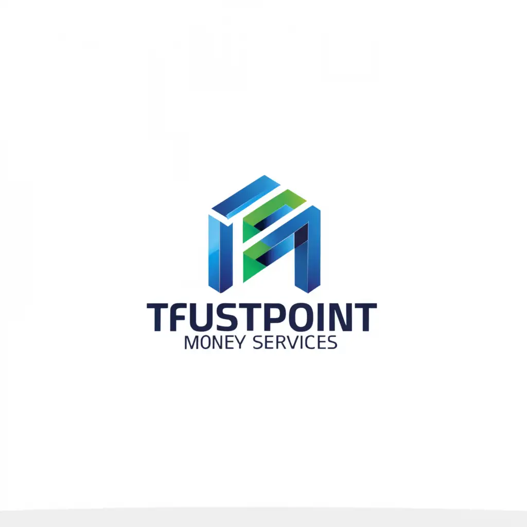 a logo design,with the text "TRUSTPOINT MONEY SERVICES", main symbol:TPM,Moderate,be used in Finance industry,clear background
