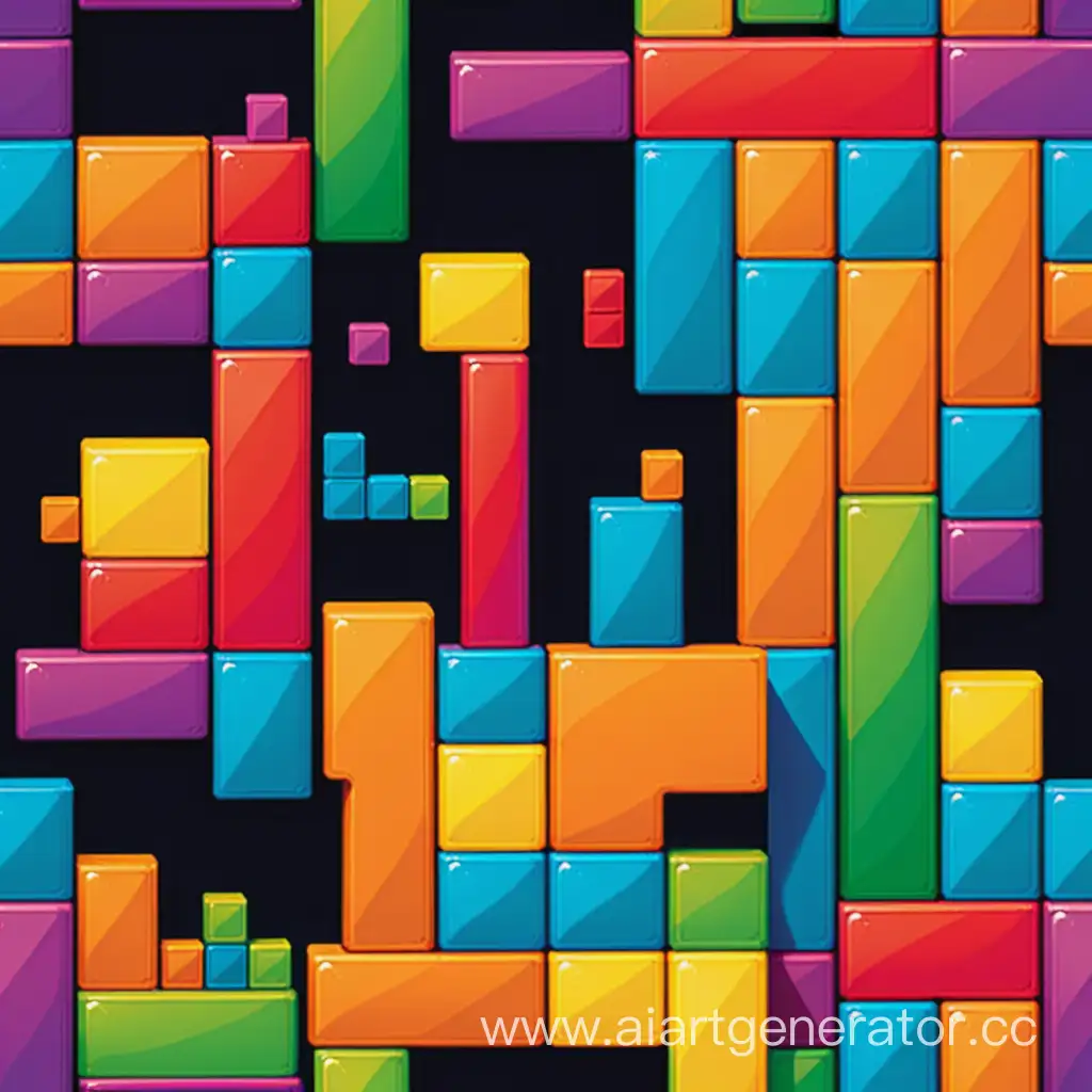 Colorful-Tetris-Puzzle-Pieces-in-a-Dynamic-Game-Setting