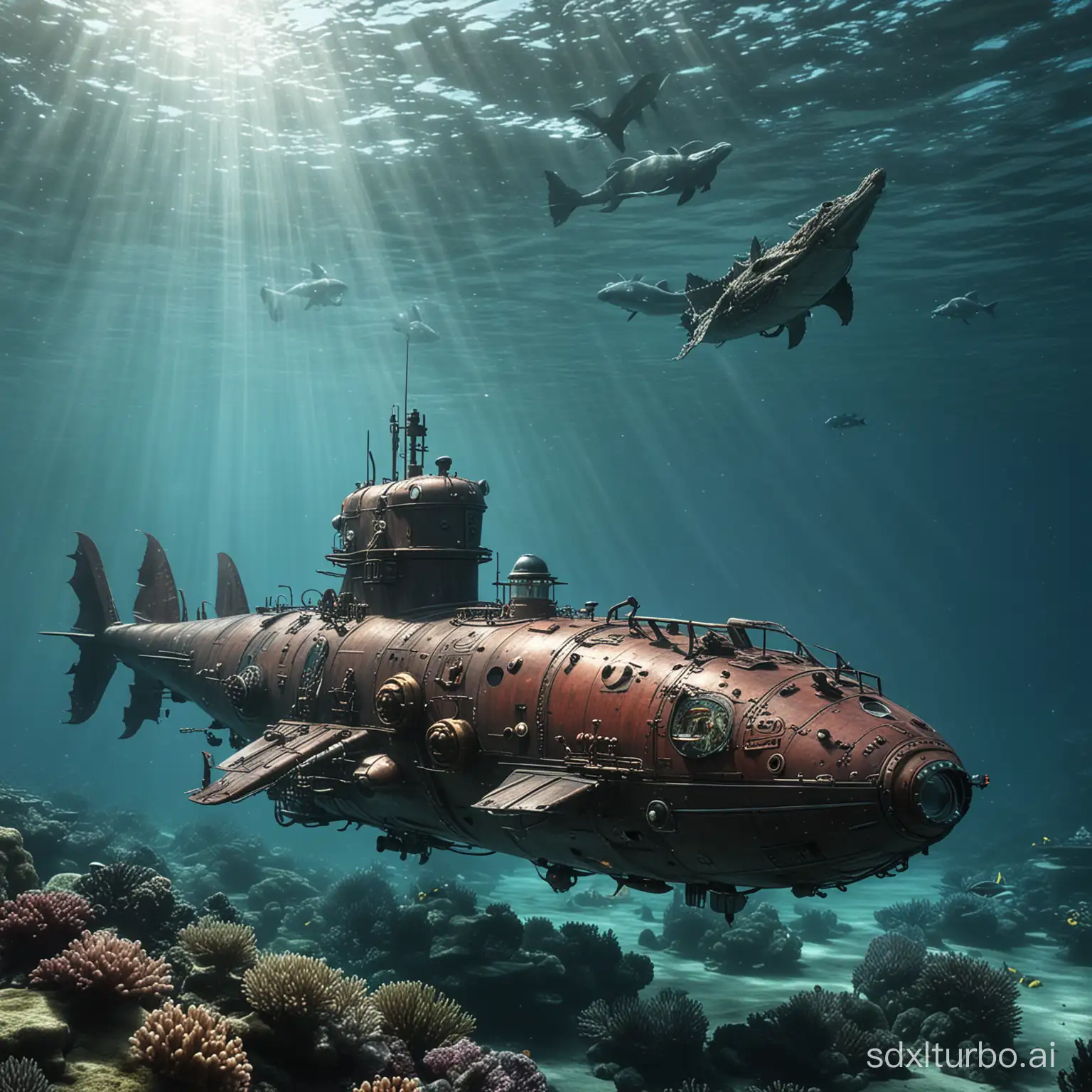 Dragon submarine