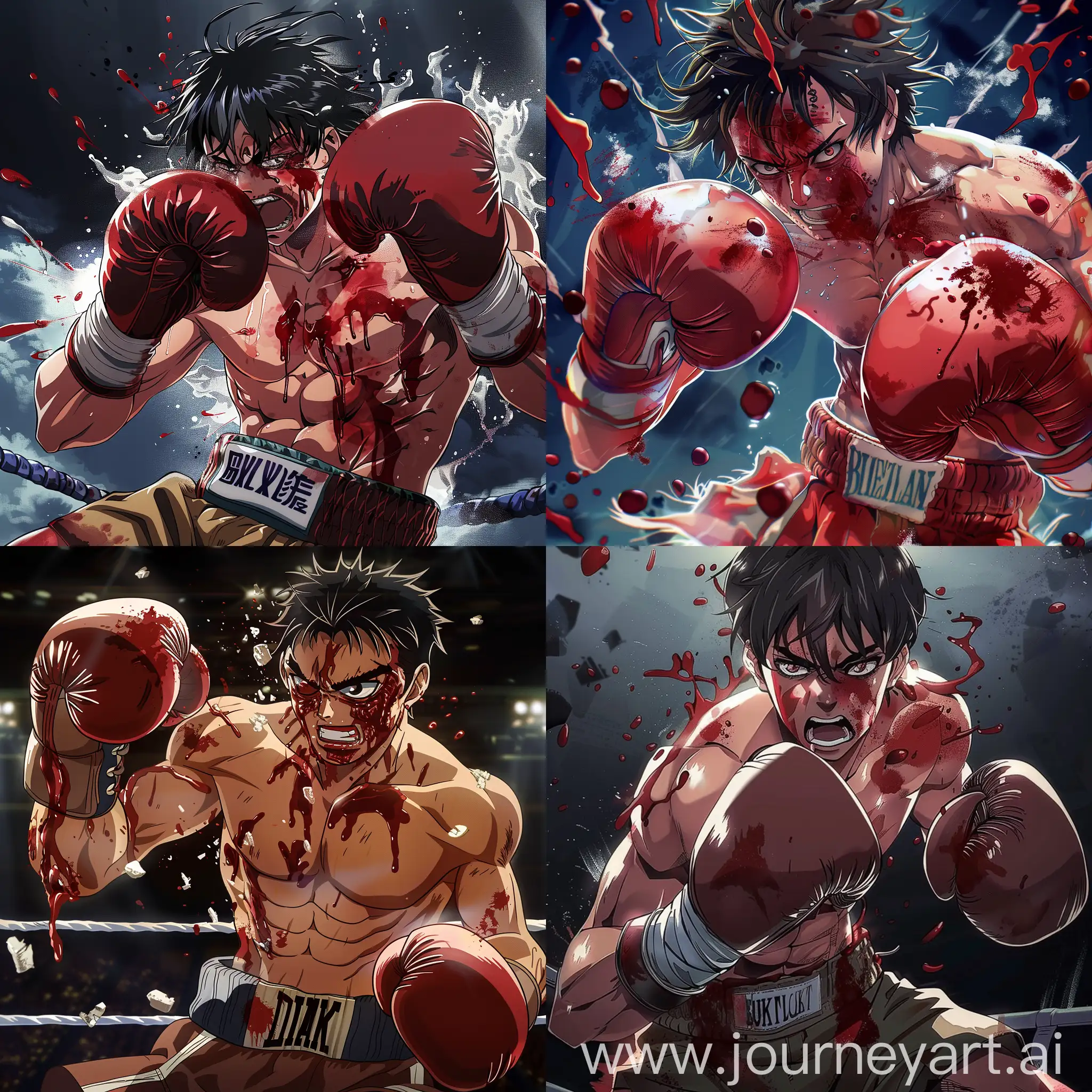 Intense-Anime-Boxing-Character-Powerful-Strike-with-Bloodied-Gloves