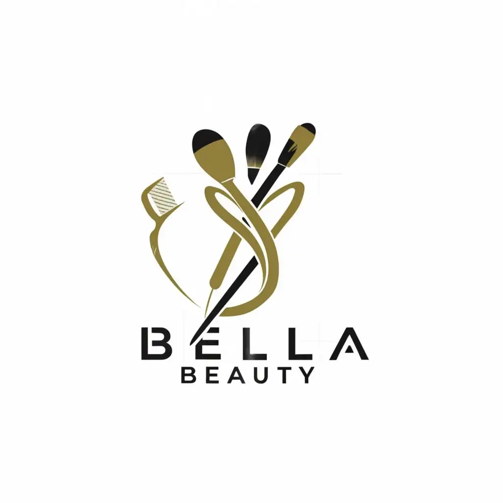 a logo design,with the text "Bella Beauty ", main symbol:Fashion and beauty ,Moderate,be used in Beauty Spa industry,clear background
