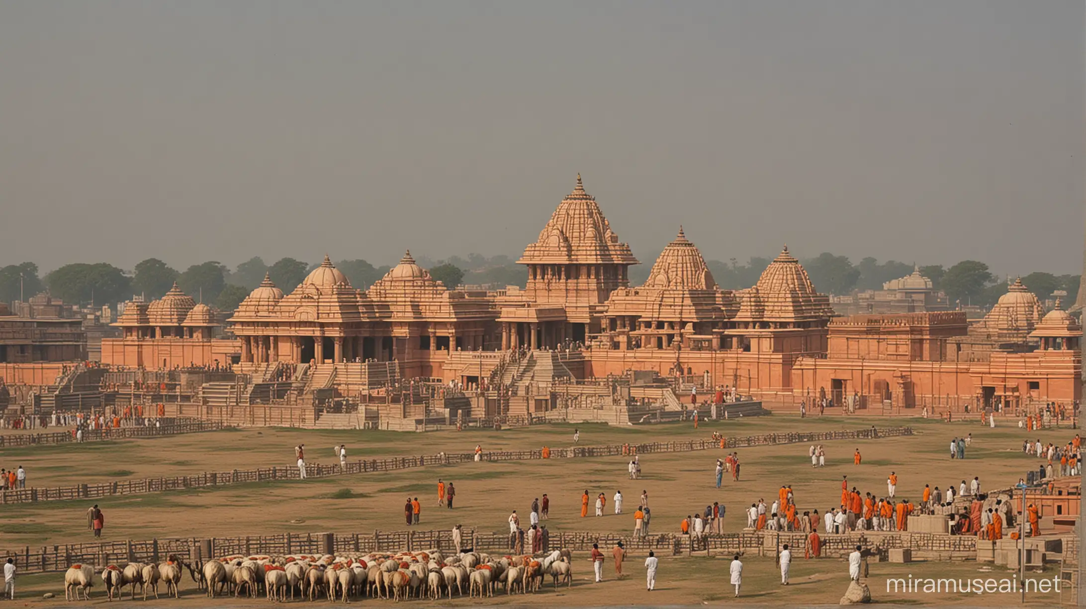 Vibrant Celebrations at Ram Temple Ayodhya Spectacular Festivities and Devotion