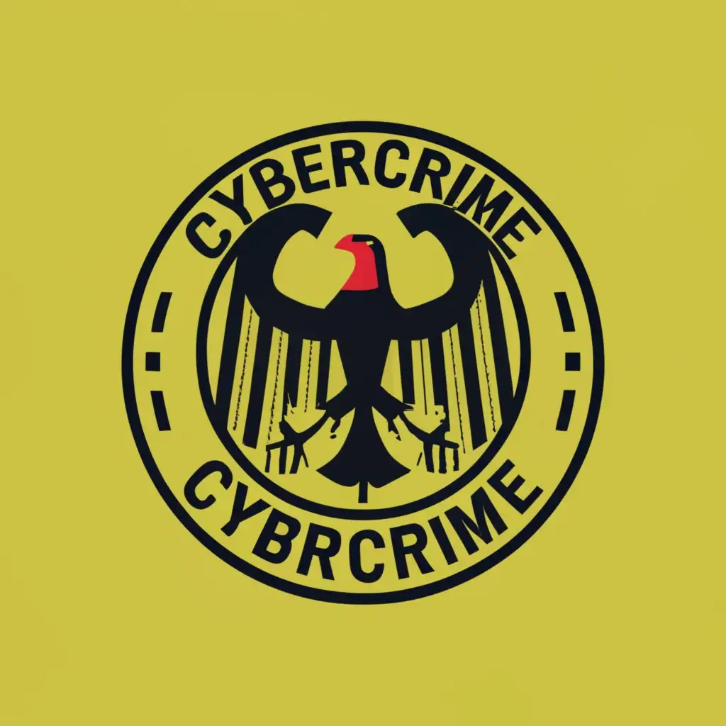 logo, cybercrime cyber crime internet computer technology investigations unit germany, with the text "cybercrime", typography, be used in Technology industry